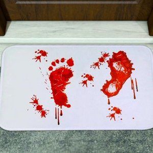 Halloween Bloody Bath Mat